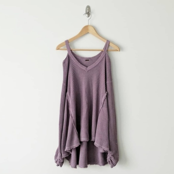 Free People Tops - Free People V-Neck Moonshine Sweater